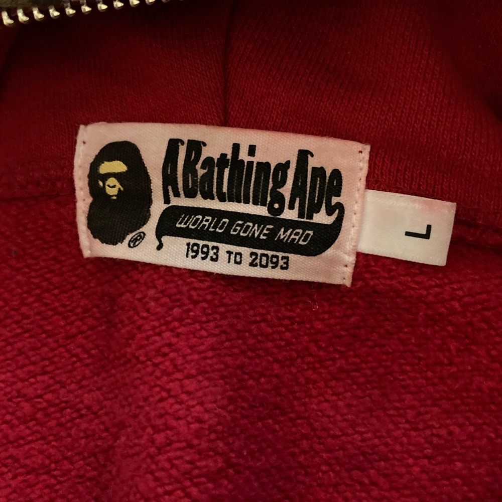 Bape full zip size L - Picture 4 of 4